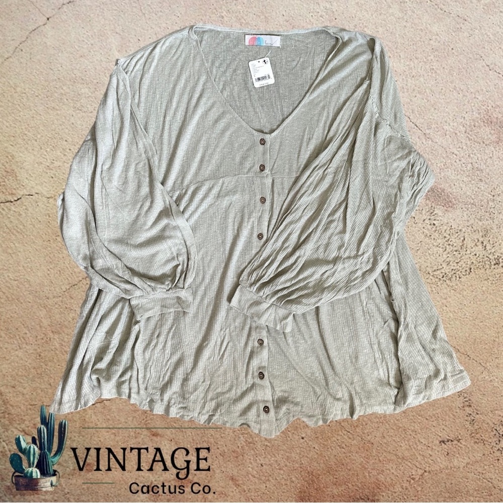 NWT Free People FP Beach Take Me There Mini Dress Button Down - Picture 3 of 8